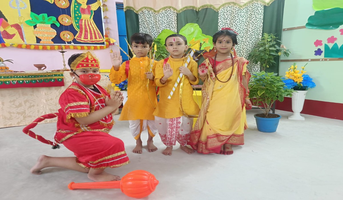 Ramayan Skit by little toddlers