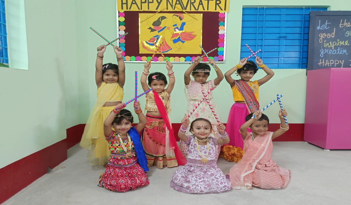 Dandiya performance by sweet kids